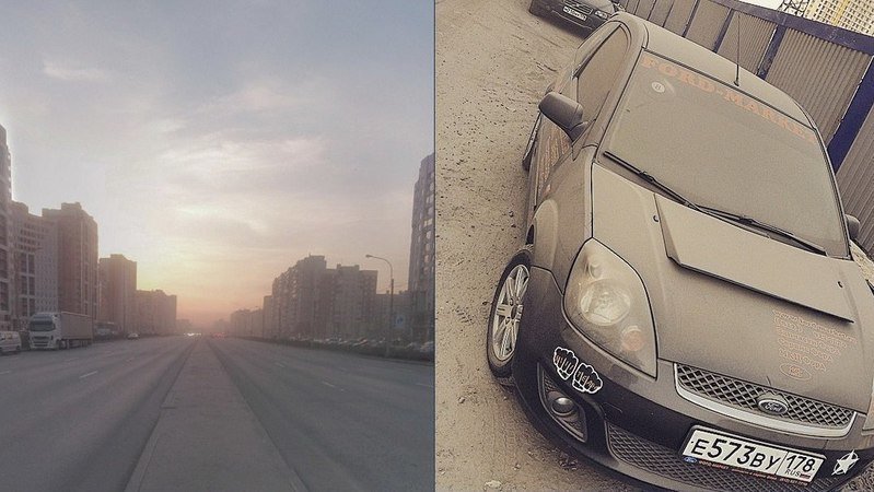 Жители Петербурга просят губернатора Полтавченко спасти их от пыли (видео, фото)